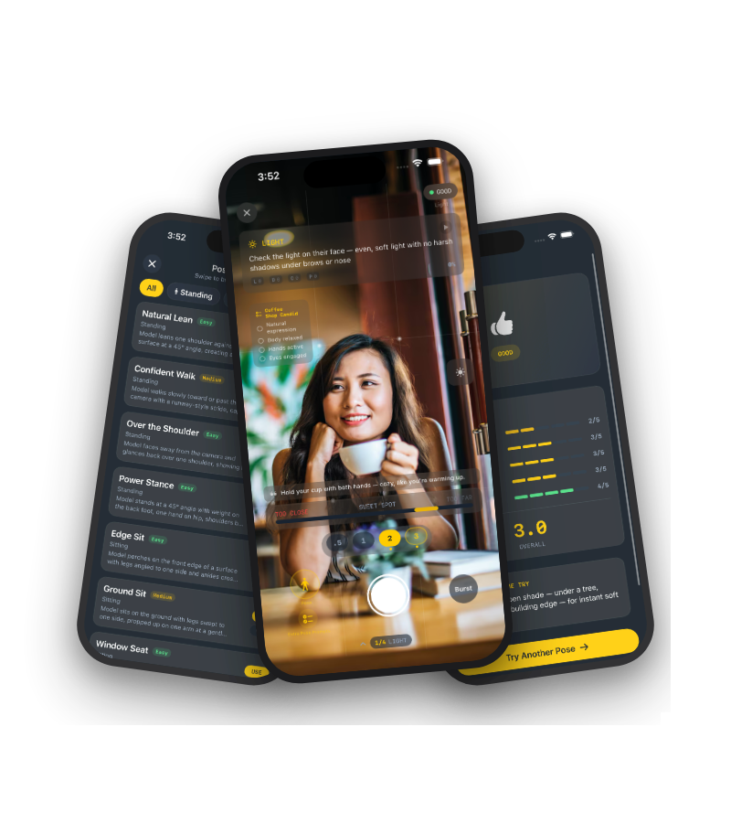 FrameMe App Screenshots
